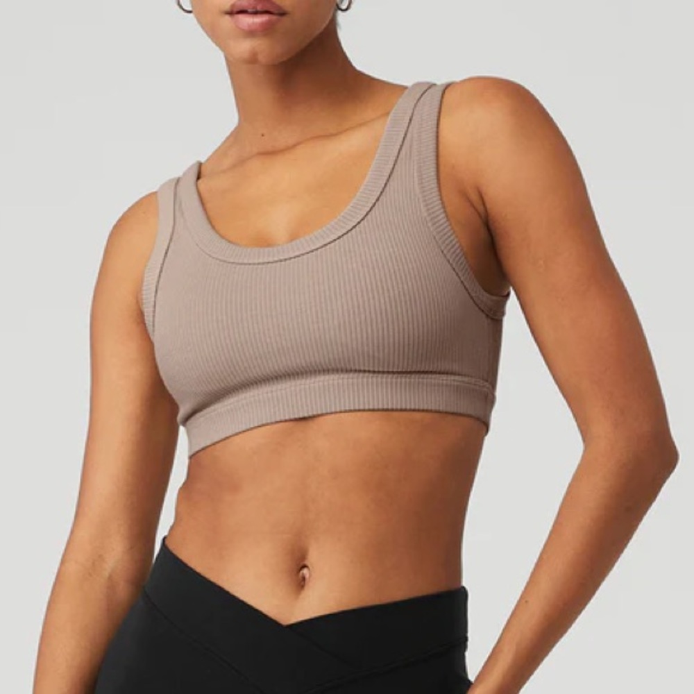 Alo Wellness Bra in Taupe - Never Worn